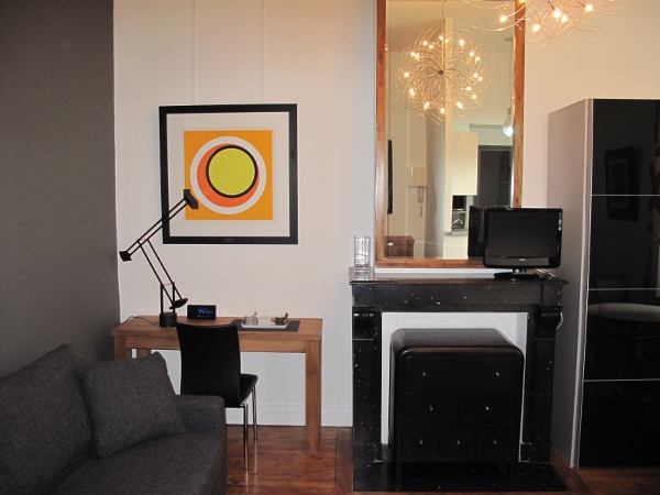 Luxury furnished studio flat 25m² to rent Valenciennes